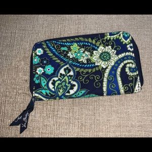 Vera Bradley Rhythm & Blues Wristlet Wallet